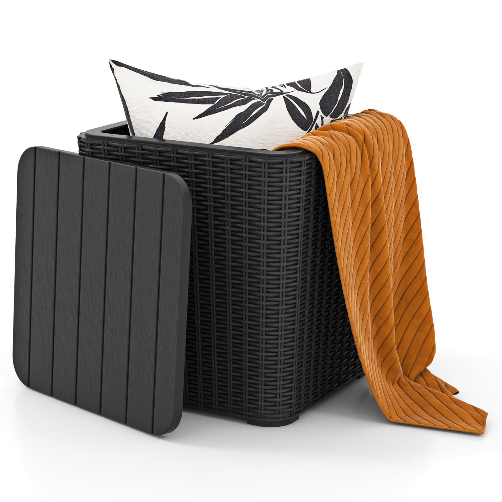 Tangkula 11.5 Gallon Water-proof Deck Box